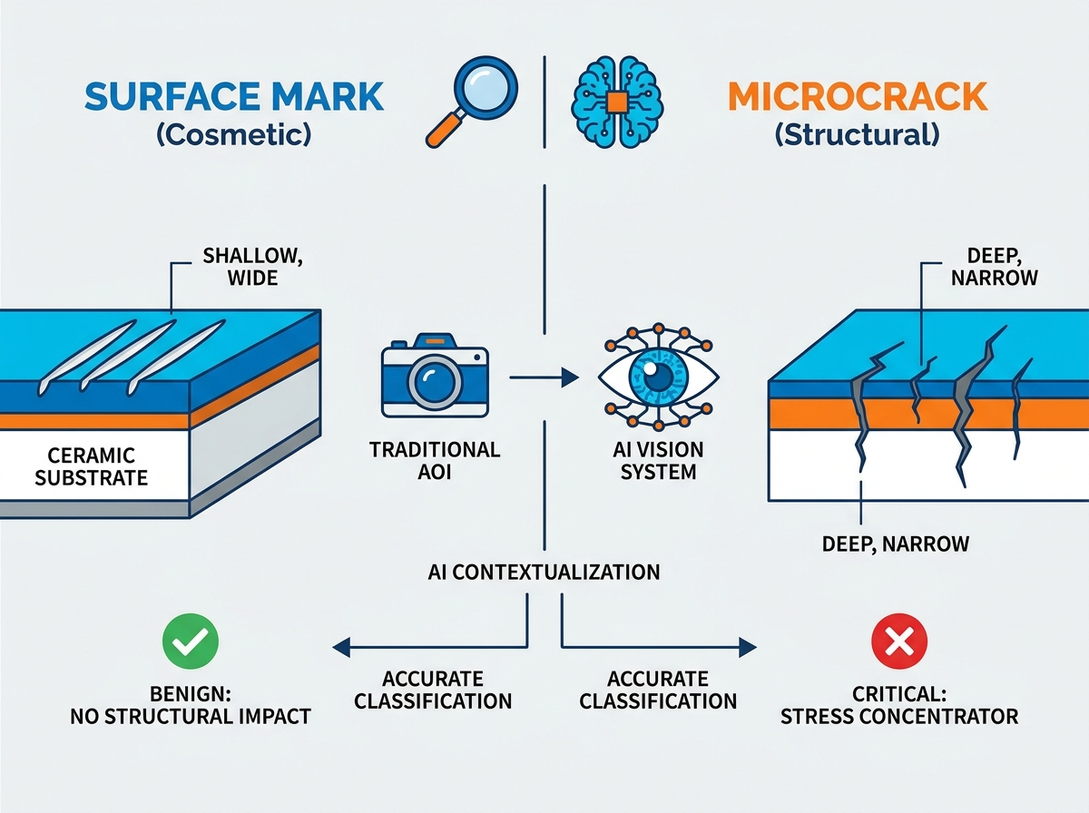 Ceramic substrate inspection